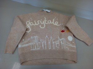 10 X BRAND NEW TOPSHOP FAIRYTALE JUMPER SIZE MEDIUM RRP £39.00 (TOTAL RRP £390.00)