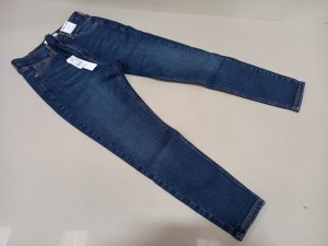 10 X BRAND NEW TOPSHOP JAMIE HIGH WAISTED SKINNY PETITE JEANS UK SIZE 12 RRP £40.00 (TOTAL RRP £400.00)