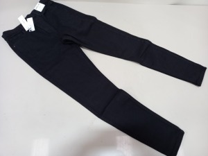 10 X BRAND NEW TOPSHOP JAMIE HIGH WASTED SKINNY JEANS UK SIZE 12 RRP £40.00 (TOTAL RRP £400.00)