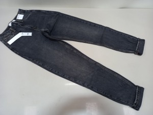 10 X BRAND NEW TOPSHOP JAMIE HIGH WASTED SKINNY JEANS UK SIZE 12 RRP £40.00 (TOTAL RRP £400.00)