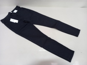 10 X BRAND NEW TOPSHOP JAMIE HIGH WASTED SKINNY JEANS UK SIZE 12 RRP £40.00 (TOTAL RRP £400.00)