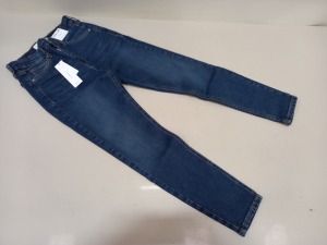 11 X BRAND NEW TOPSHOP JAMIE HIGH WAISTED SKINNY PETITE JEANS UK SIZE 12 RRP £40.00 (TOTAL RRP £400.00)