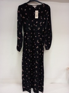 11 X BRAND NEW MISS SELFRIDGE FLOWER DETAILED DRESSES UK SIZE 12 RRP £35.00 (TOTAL RRP £385.00)