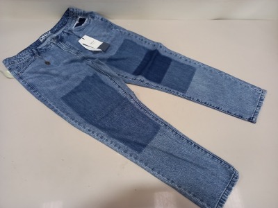 22 X BRAND NEW ONLY LIGHT BLUE DENIM JEANS IN VARIOUS SIZES RRP £40.00 (TOTAL RRP £880.00)