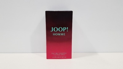 14 X JOOP! HOMME EAU DE TOILETTE NATURAL SPRAY (125ML) (PLEASE NOTE BOXES SLIGHTLY DAMAGED)