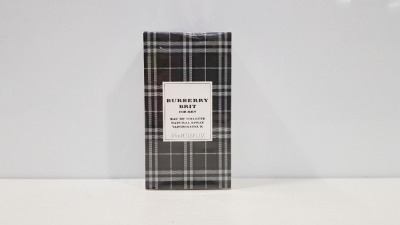 14 X BURBERRY BRIT FOR MEN EAU DE TOILETTE NATURAL SPRAY (50ML) (PLEASE NOTE BOXES SLIGHTLY DAMAGED)