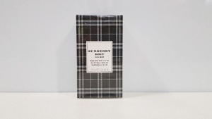 14 X BURBERRY BRIT FOR MEN EAU DE TOILETTE NATURAL SPRAY (50ML) (PLEASE NOTE BOXES SLIGHTLY DAMAGED)