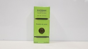 10 X BRAND NEW ESTEBAN PARIS PARFUMS EAU DE TOILETTE 'TEMPETE DE ZESTE' (50ML)