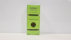 10 X BRAND NEW ESTEBAN PARIS PARFUMS EAU DE TOILETTE 'TEMPETE DE ZESTE' (50ML)