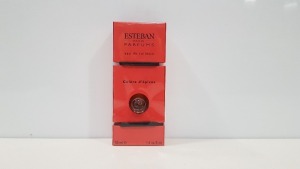 10 X BRAND NEW ESTEBAN PARIS PARFUMS EAU DE TOILETTE 'COLERE D'EPICES' (50ML)