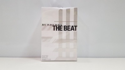 10 X BURBERRY THE BEAT EAU DE PARFUM NATURAL SPRAY (50ML) (PLEASE NOTE BOXES SLIGHTLY DAMAGED)