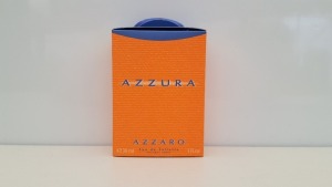 6 X BRAND NEW AZZURA AZZARO EAU DE TOILETTE NATURAL SPRAY (30ML).