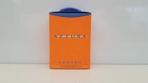 6 X BRAND NEW AZZURA AZZARO EAU DE TOILETTE NATURAL SPRAY (30ML).