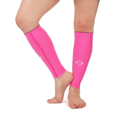 50 X BRAND NEW SHARWOOD SPORTS BRANDED PAIRS OF CALF COMPRESSION SLEEVES - PINK - LARGE - (PICK LOOSE)