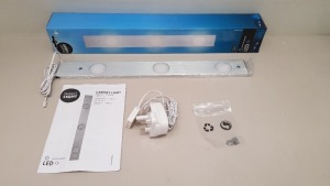 64 X BRAND NEW BOXED SMARTWARES LED UNDER CABINET LIGHT WITH WAVE SENSOR INCLUDED - RANEX PROD CODE 10.900.61 (TOTAL RRP £2,240.00) - IN 2 BOXES