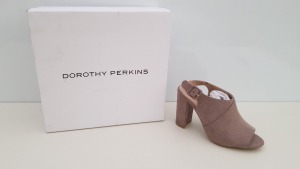 16 X BRAND NEW TOPSHOP TAUPE SAVO SHOES UK SIZE 3 AND 6 RRP £28.00 (TOTAL RRP £448;00)