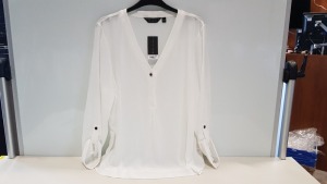 35 X BRAND NEW TOPSHOP BUTTONED CLEAR SHIRTS UK SIZE 16