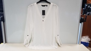 35 X BRAND NEW TOPSHOP BUTTONED CLEAR SHIRTS UK SIZE 20