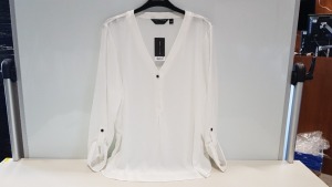 35 X BRAND NEW TOPSHOP BUTTONED CLEAR SHIRTS UK SIZE 12