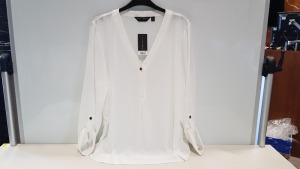 35 X BRAND NEW TOPSHOP BUTTONED CLEAR SHIRTS UK SIZE 14