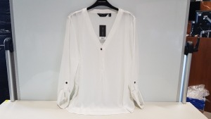 35 X BRAND NEW TOPSHOP BUTTONED CLEAR SHIRTS UK SIZE 12, 16 AND 18