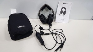 1 X BOSE A20 AVIATION HEADSET.