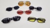 50 X BRAND NEW GENUINE POLICE SUNGLASSES IN VARIOUS STYLES AND COLOURS - IN A TRAY (NOT INCLUDED)