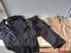 15 PIECE MIXED CLOTHING LOT CONTAINING DOROTHY PERKINS CURVE DRESSES, BRAVE SOUL JACKETS AND LIPSY LONDON JEANS ETC