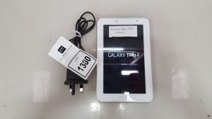 SAMSUNG TAB 2 TABLET - WITH CHARGER