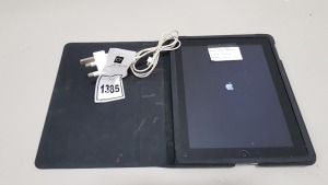 APPLE IPAD TABLET 16GB STORAGE - WITH CHARGER AND APPLE CASE