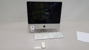 APPLE IMAC ALL IN ONE PC NO O/S 500GB HARDDRIVE APPLE KEYBOARD AND MOUSE