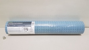 72 X BRAND NEW GOODHOME ROLLS OF BRADEI TEXTURED VINYL WALLPAPER. (199GSM) - IN 6 BOXES