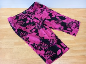 20 X BRAND NEW SIMPLY BE FLOWER DETAILED PANTS UK SIZE 14