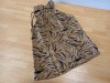 40 X BRAND NEW DOROTHY PERKINS TIGER PRINT SHOULDERLESS DRESS UK SIZE 10