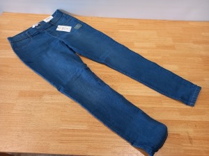 22 X BRAND NEW DOROTHY PERKINS EDEN THE SOFT LIGHTWEIGHT JEGGING JEANS UK SIZE 10 RRP £18.00 (TOTAL RRP £396.00)