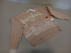 10 X BRAND NEW TOPSHOP FAIRYTALE JUMPER SIZE SMALL RRP £39.00 (TOTAL RRP £390.00)