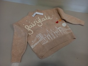 10 X BRAND NEW TOPSHOP FAIRYTALE JUMPER SIZE MEDIUM RRP £39.00 (TOTAL RRP £390.00)