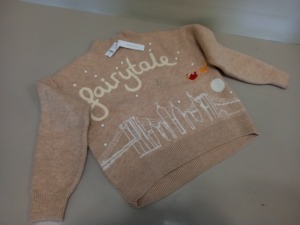 10 X BRAND NEW TOPSHOP FAIRYTALE JUMPER SIZE MEDIUM RRP £39.00 (TOTAL RRP £390.00)