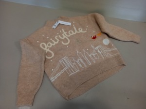 10 X BRAND NEW TOPSHOP FAIRYTALE JUMPER SIZE MEDIUM RRP £39.00 (TOTAL RRP £390.00)