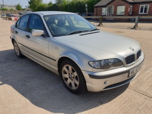 SILVER BMW 318I SE. Reg : ML53KXP Mileage : 101213 Details: WITH 1 KEY, NO MOT, WITH V5, CLIMATE CONTROL, CRUISE CONTROL