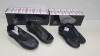 24 X BRAND NEW BOXED REVOLUTION PREMIUM SLIP ON JAZZ SHOES AND STRETCH JAZZ SHOES IN BLACK IN VARIOUS SIZES