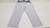 20 X BRAND NEW DOROTHY PERKINS PETITE CHEQUERED ANKLE GRAZER TROUSERS IN SIZES 4, 6, 8, 10 AND 14 RRP £22.00 (TOTAL RRP £440.00)