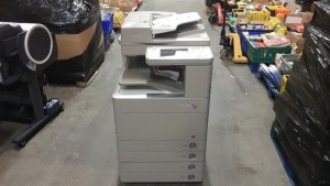 1 X CANON IMAGE RUNNER ADVANCE C5235i PRINTER AND SCANNER.