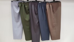 45 X BRAND NEW SAIRA OF MANCHESTER PANTS IN VARIOUS SIZES AND COLOURS (MAINLY LARGE SIZES 22-26)