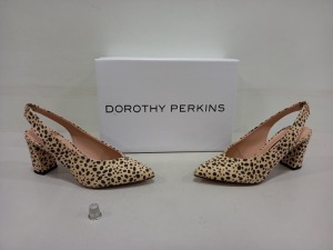 18 X BRAND NEW TOPSHOP ANIMAL EVERLEY SHOES UK SIZE 5 RRP £25.00 (TOTAL RRP £450.00)