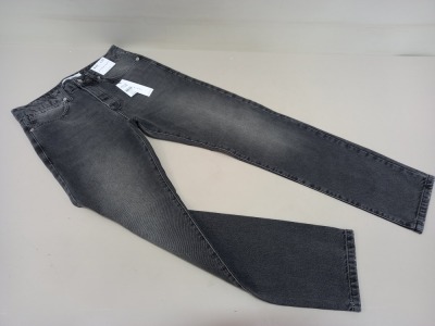 10 X BRAND NEW TOPSHOP STRAIGHT DENIM JEANS W30 L32 RRP £34.99 (TOTAL RRP £349.90)