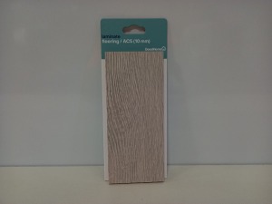 APPROX 1,650 X BRAND NEW GOODHOME LAMINIATE FLOORING SAMPLES (L20 X W9CM) - ON ONE PALLET