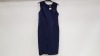 25 X BRAND NEW DOROTHY PERKINS NAVY OPEN BACK ZIP UP DRESSES IN SIZES 6, 8, 10, 12 AND 14 RRP £25 (TOTAL RRP £625.00) (PICK LOOSE)