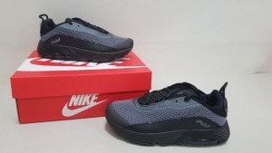 6 X BRAND NEW CHILDRENS BLACK AND GREY NIKE AIR MAX 2090S ITEM CODE - PPJFP PQXCU UK SIZE 1