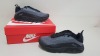 6 X BRAND NEW CHILDRENS BLACK AND GREY NIKE AIR MAX 2090S ITEM CODE - PPJFP PQXDE UK SIZE 10